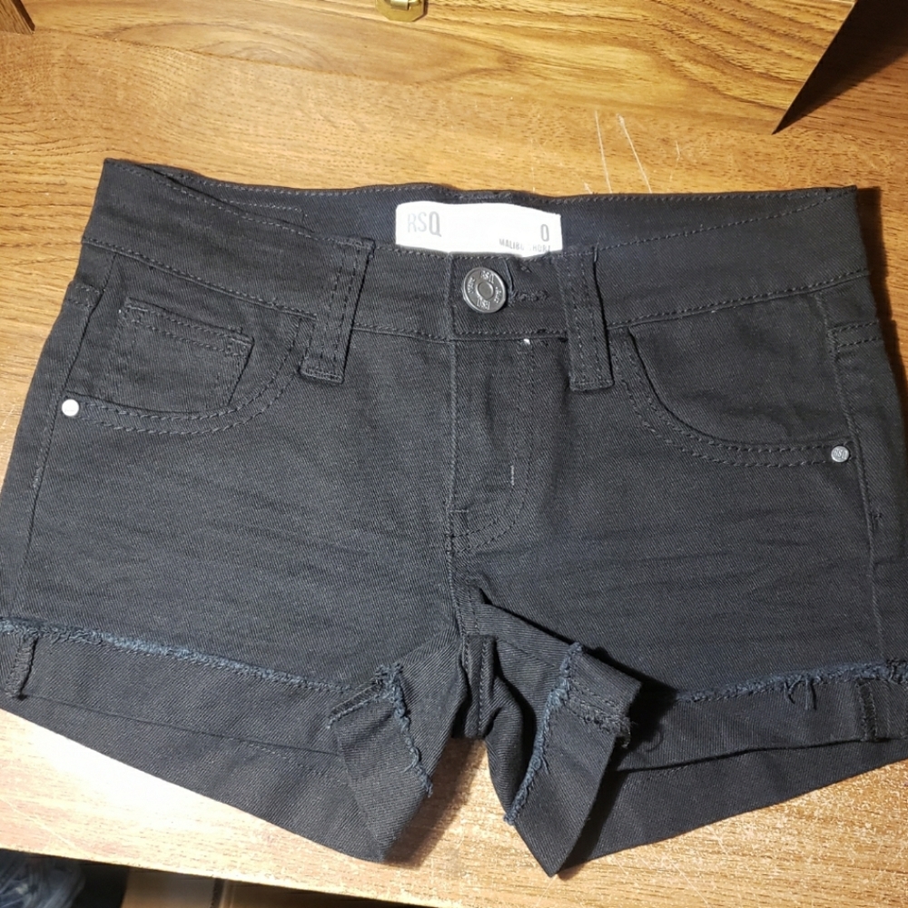 Black shorts